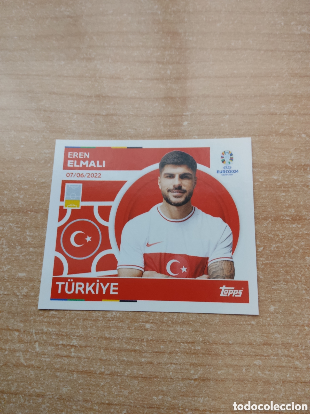 Figurine di Calcio: 7 ELMANI TURQUIA EURO 2024 TOPPS