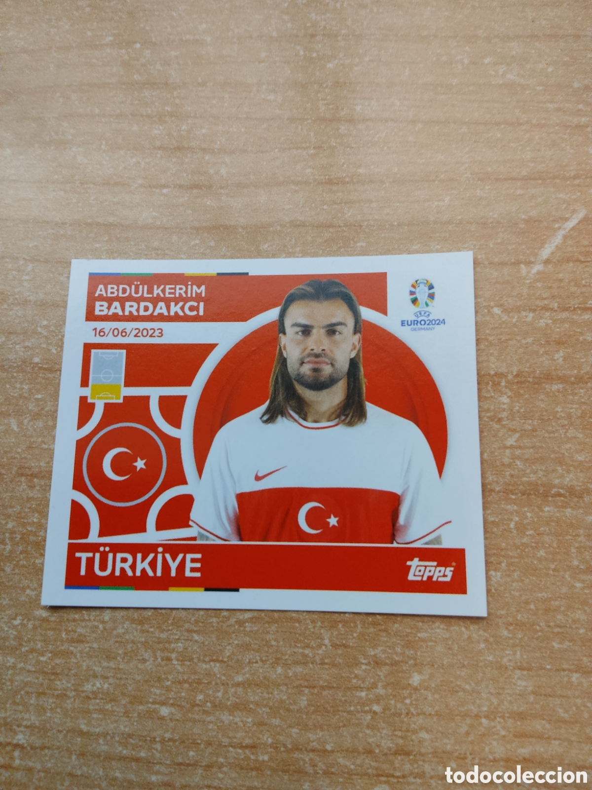 Figurine di Calcio: 8 BARDAKCI TURQU&Iacute;A EURO 2024 TOPPS