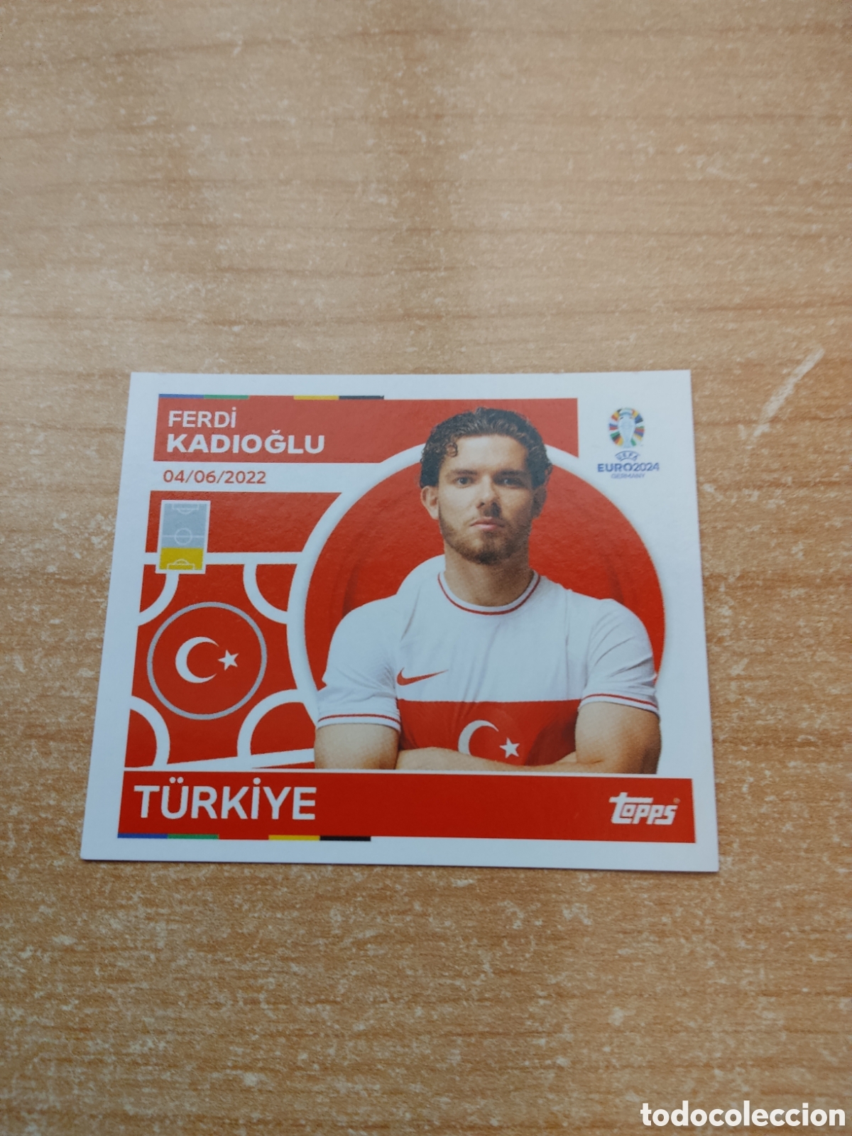 Figurine di Calcio: 11 KADIOGLU TURQUIA EURO 2024 TOPPS