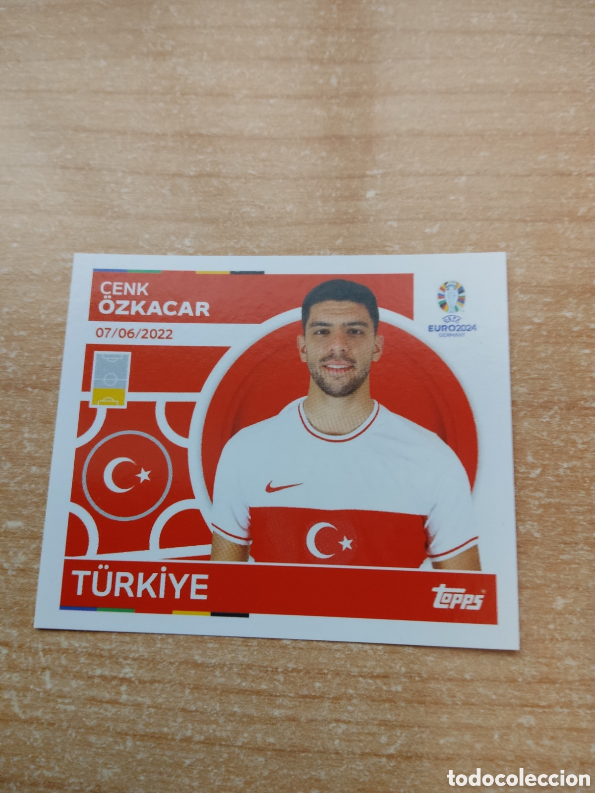 Cromos de f&uacute;tbol: 13 OZKACAR TURQUIA EURO 2024 TOPPS