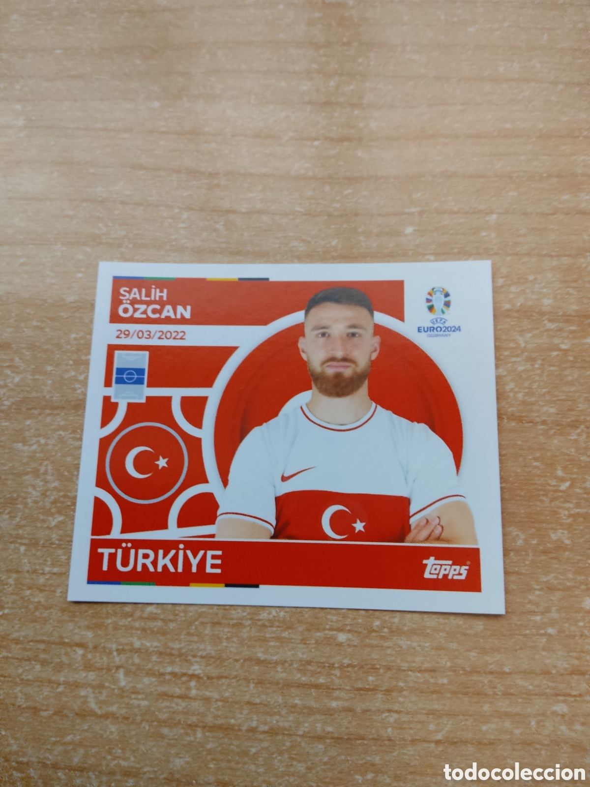 Cromos de f&uacute;tbol: 14 OZCAN TURQUIA EURO 2024 TOPPS