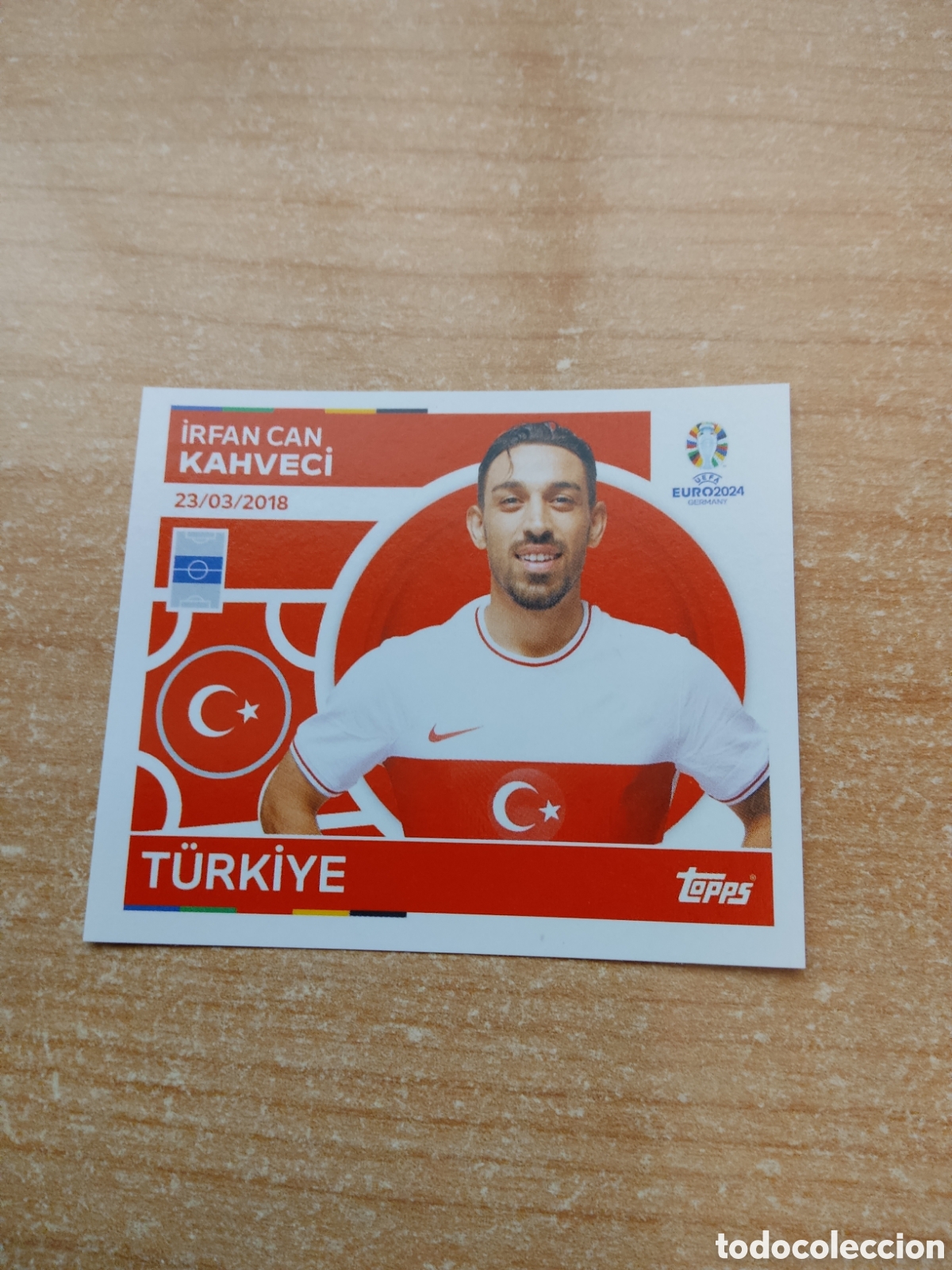 Cromos de f&uacute;tbol: 15 KAHVECI TURQUIA EURO 2024 TOPPS