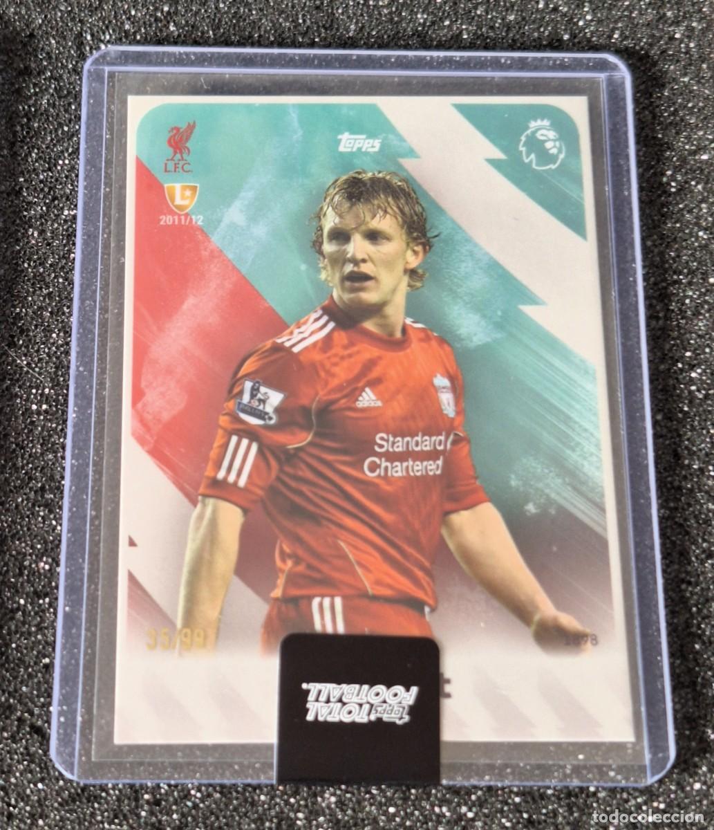 Cromos de f&uacute;tbol: Dirk Kuyt Liverpool Topps Total Football 35/99 Premier League