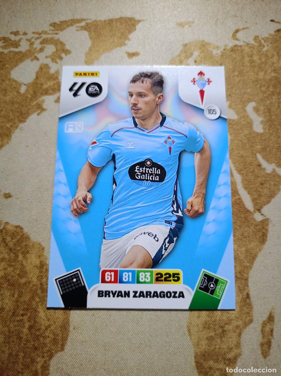 Cromos de f&uacute;tbol: Celta 105 BRYAN ZARAGOZA Adrenalyn 2025-26