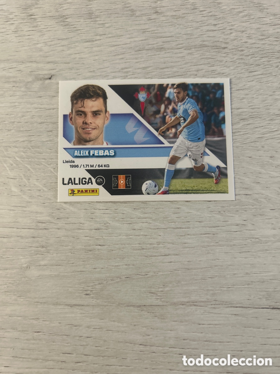Cromos de f&uacute;tbol: Aleix Febas 10 &Uacute;ltimos Fichajes Celta Segunda 2 Edici&oacute;n Liga Este 2026/27 26-27 Panini
