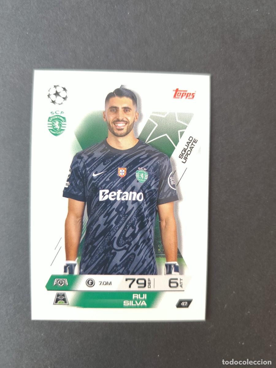 Cromos de f&uacute;tbol: 47 RUI SILVA SPORTING LISBOA MATCH ATTAX EXTRA 2025 2026 25 26 TOPPS