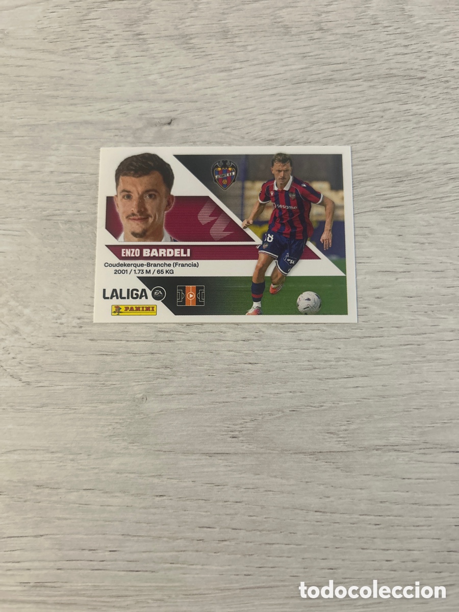 Football Stickers: Bardeli 7 &Uacute;ltimos Fichajes Levante Segunda 2 Edici&oacute;n Liga Este 2026/27 26-27 Panini