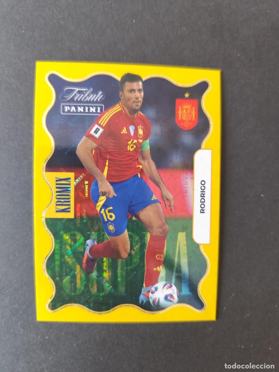 Football Stickers: KO76 RODRIGO RODRI PARALELA SUPRA KROMIX GOLD TRIBUTO SELECCI&Oacute;N ESPA&Ntilde;OLA 2010-2026 &iexcl;VAMOS CAMPEONES!