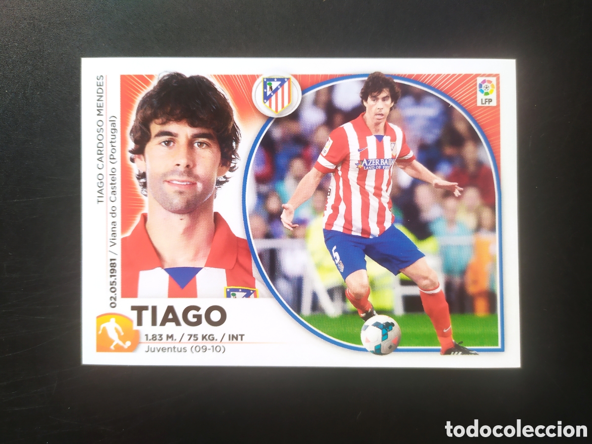 Cromos de f&uacute;tbol: Liga este 2014 2015 14 15 panini Tiago n&deg; 15 Atl&eacute;tico Madrid