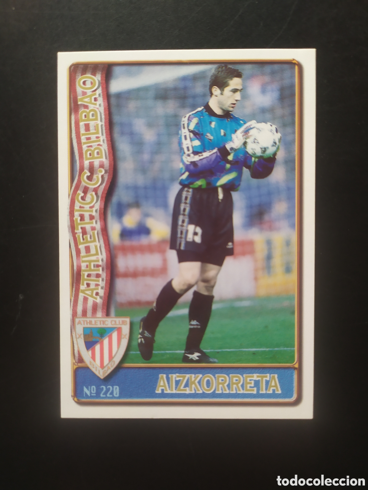 Cromos de f&uacute;tbol: Mundicromo fichas Liga 1996 1997 96 97 Aizkorreta n&deg; 220 Athletic Bilbao
