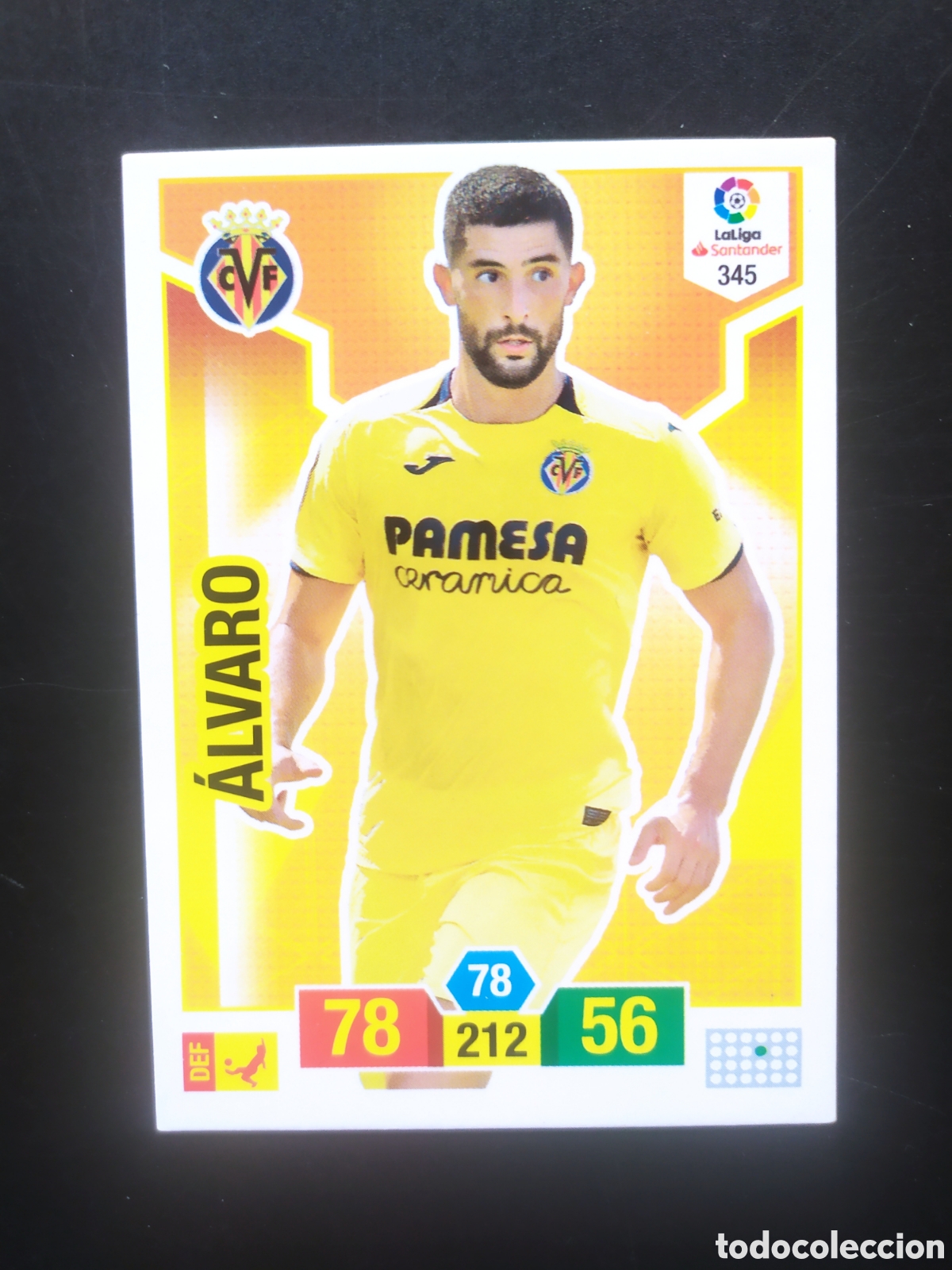 Cromos de f&uacute;tbol: Adrenalyn 2018 2019 18 19 panini Alvaro n&deg; 345 Villarreal