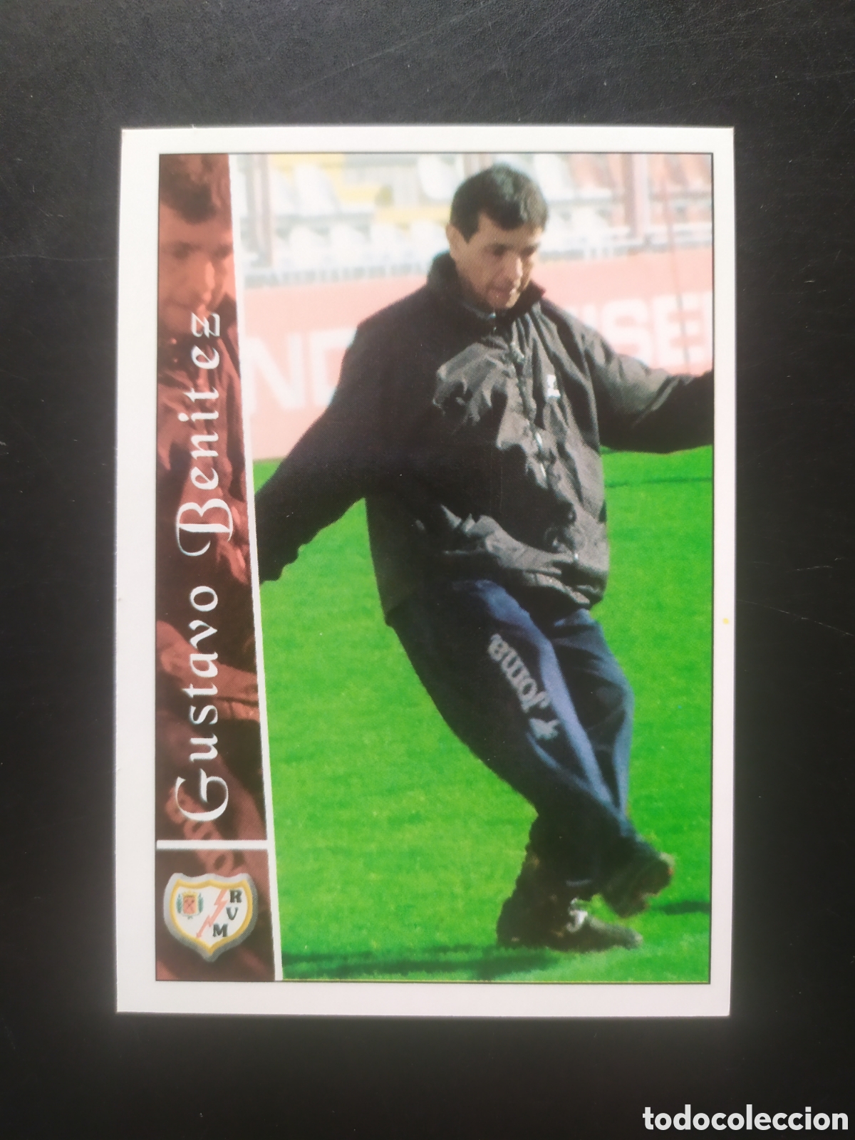 Figurine di Calcio: Mundicromo fichas liga 2002 2003 02 03 Gustavo Ben&iacute;tez n&deg; 692 Rayo Vallecano