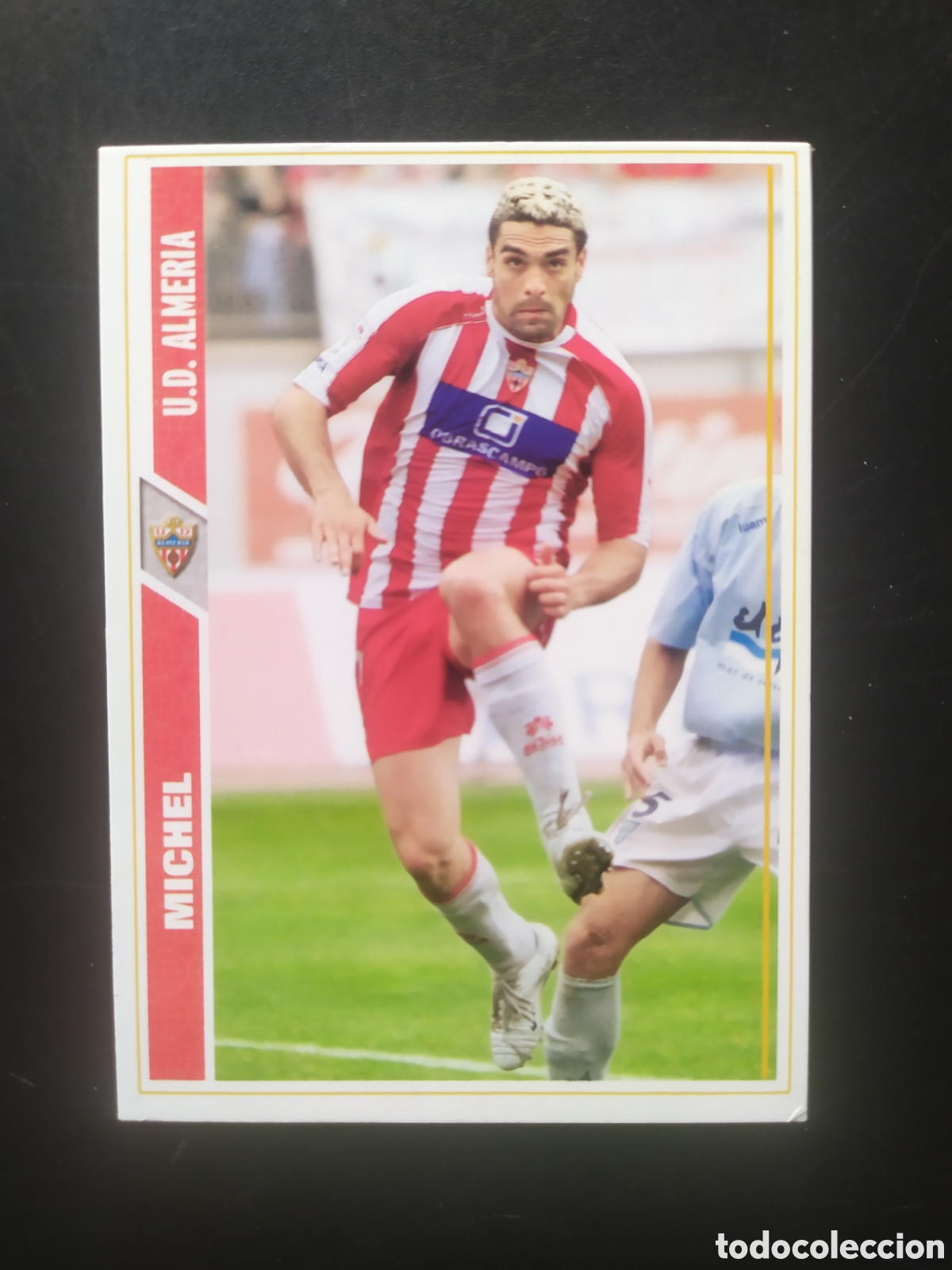 Figurine di Calcio: Mundicromo fichas Liga 2007 2008 07 08 Michel n&deg; 510 Almer&iacute;a