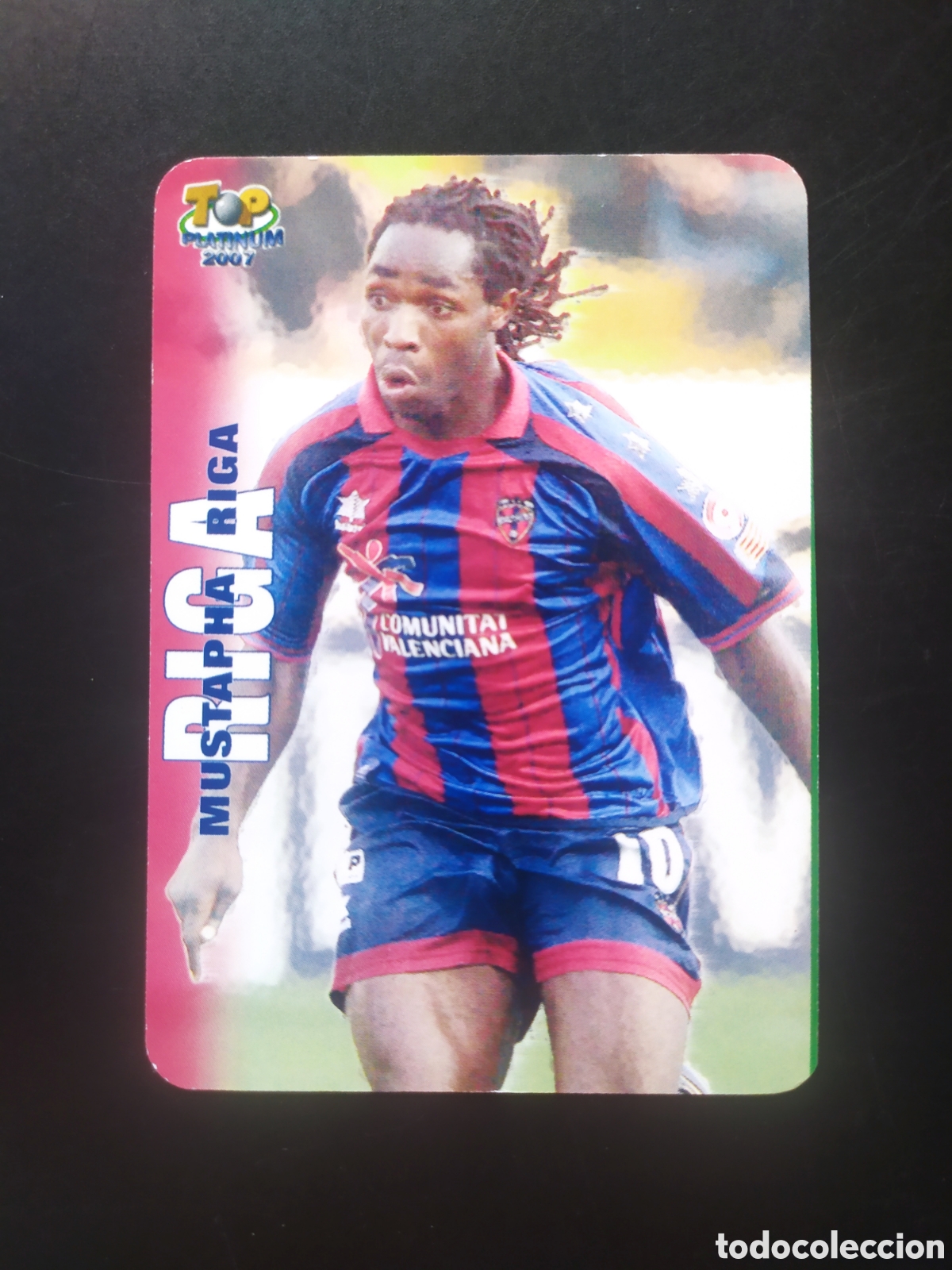 Figurine di Calcio: Mundicromo fichas top Liga 2006 2007 06 07 Riga mate n&deg; 765 Levante
