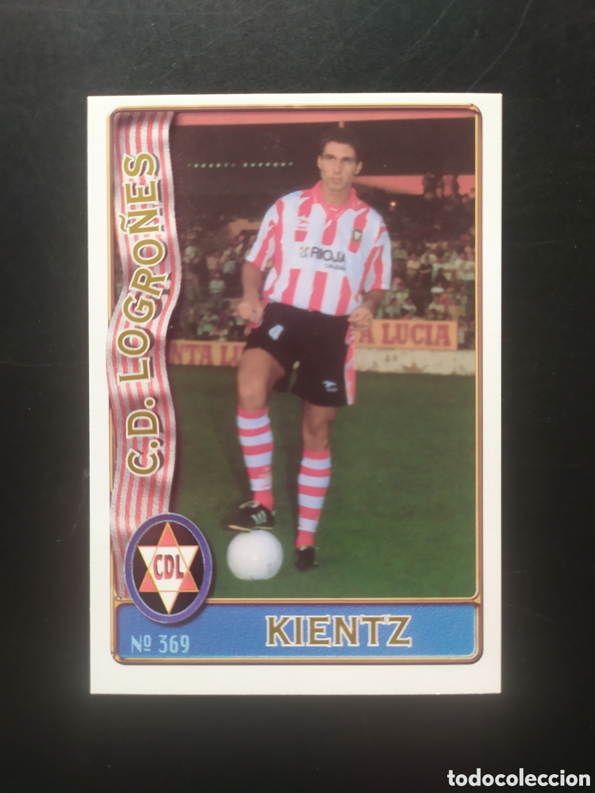 Figurine di Calcio: Mundicromo fichas Liga 1996 1997 96 97 Kientz n&deg; 369 Logro&ntilde;es