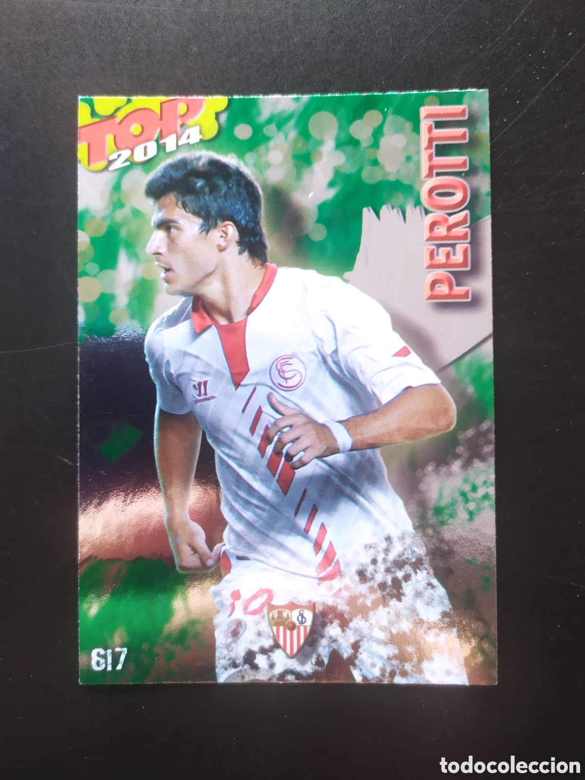 Figurine di Calcio: Mundicromo fichas Liga 2013 2014 13 14 Ricardo Costa brillo verde n&deg; 564 Valencia