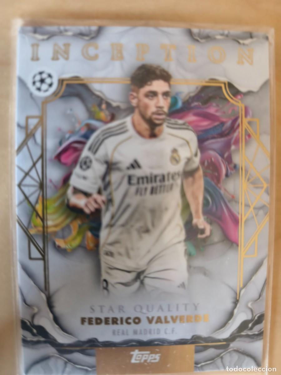 Figurine di Calcio: Valverde topps inception Real Madrid