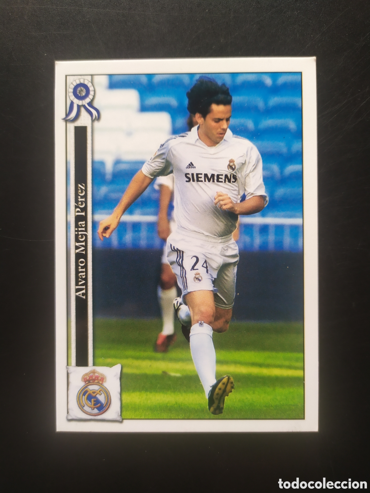 Cromos de f&uacute;tbol: Mundicromo fichas Liga 2005 2006 05 06 Mejia n&deg; 51 Real Madrid