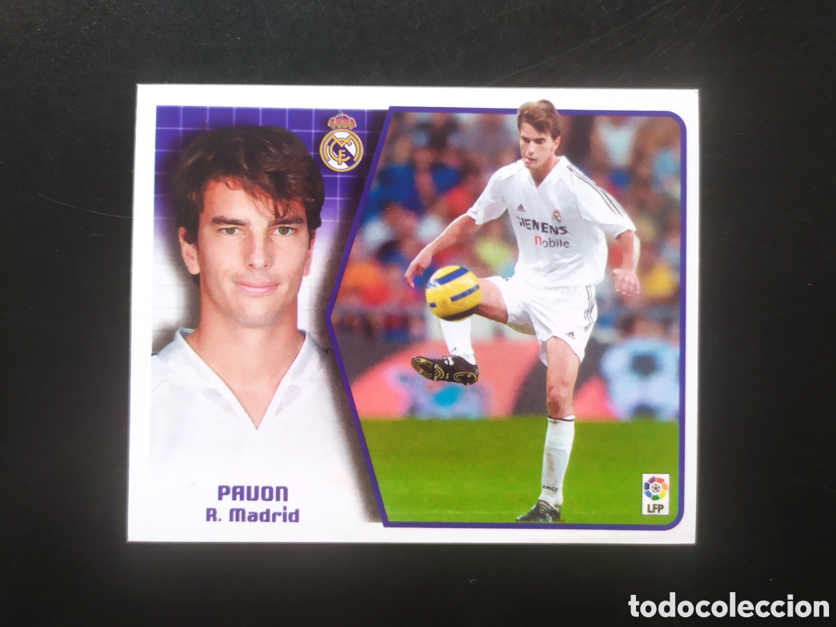 Cromos de f&uacute;tbol: Liga este 2005 2006 05 06 panini Pav&oacute;n Real Madrid