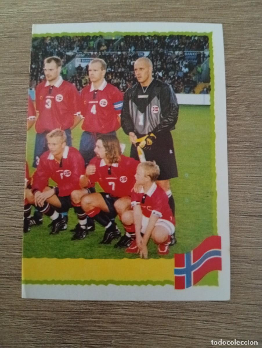 Cartes &agrave; collectionner de Football: NORUEGA 235 ALINEACI&Oacute;N EQUIPO EURO EUROCOPA 2000 00 PANINI NUNCA PEGADO SIN PEGAR