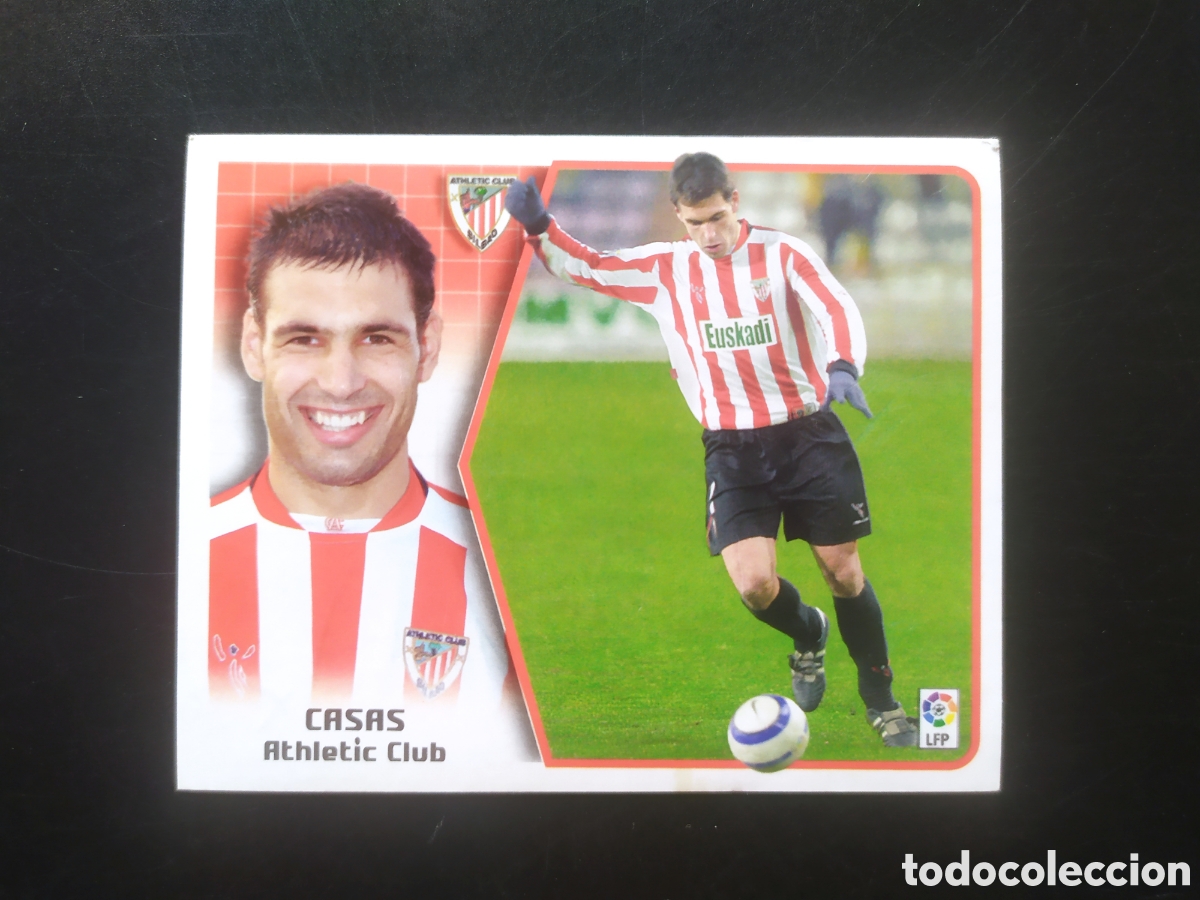 Cromos de f&uacute;tbol: Liga este 2005 2006 05 06 panini Casas Athletic Bilbao