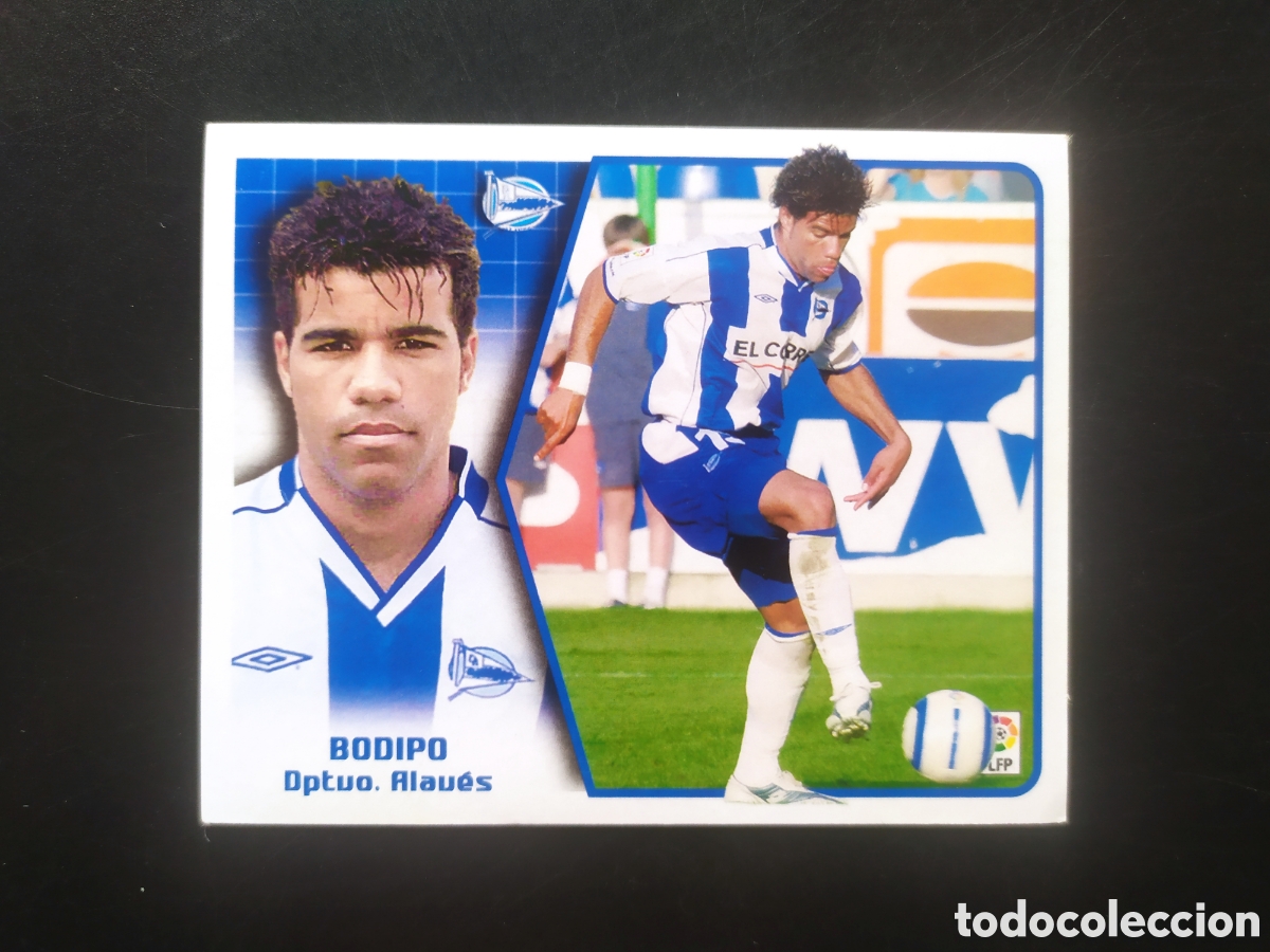 Cromos de f&uacute;tbol: Liga este 2005 2006 05 06 panini Bodipo Alaves