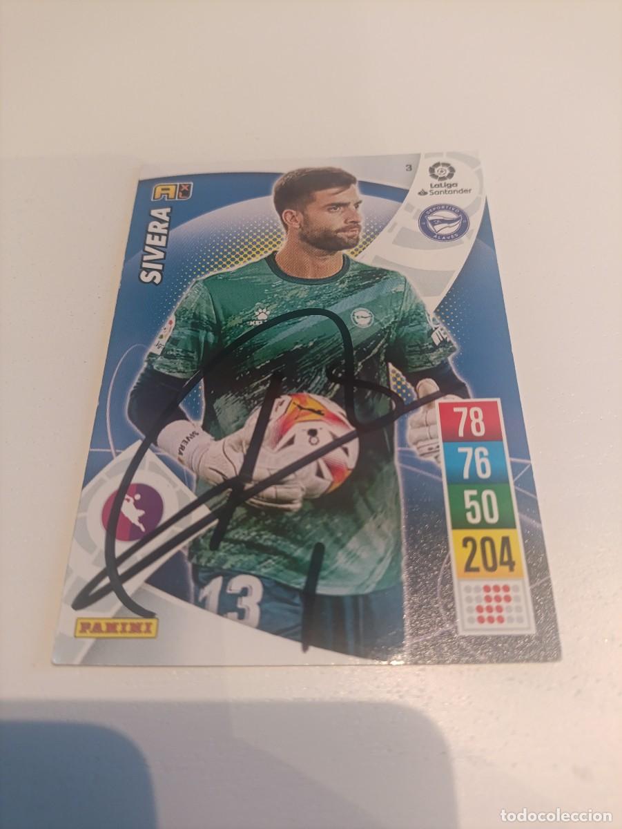 Cromos de f&uacute;tbol: Auto original de Sivera Alaves