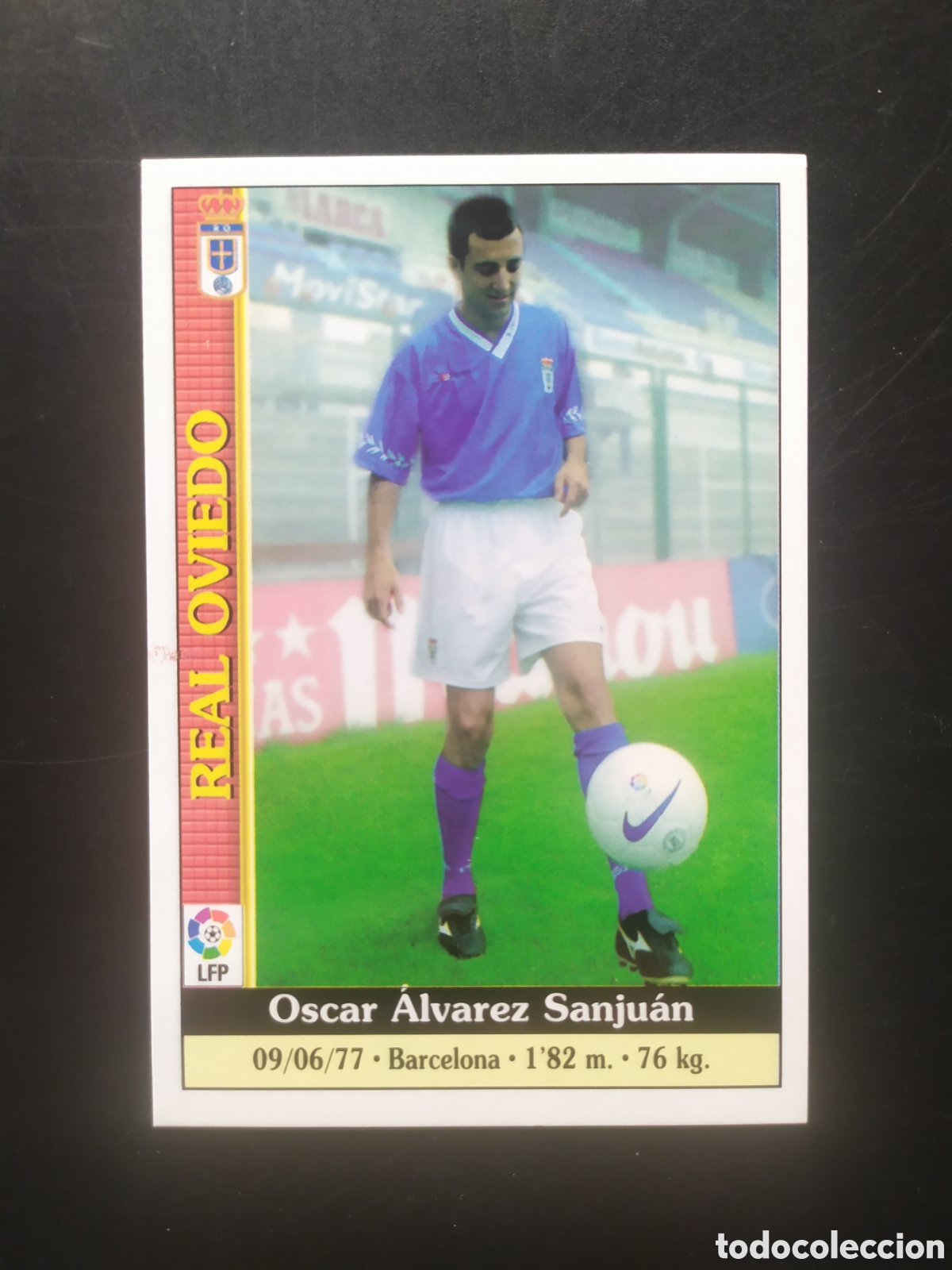 Cromos de f&uacute;tbol: Mundicromo fichas Liga 1999 2000 99 00 Oscar &Aacute;lvarez n&deg; 461 Oviedo