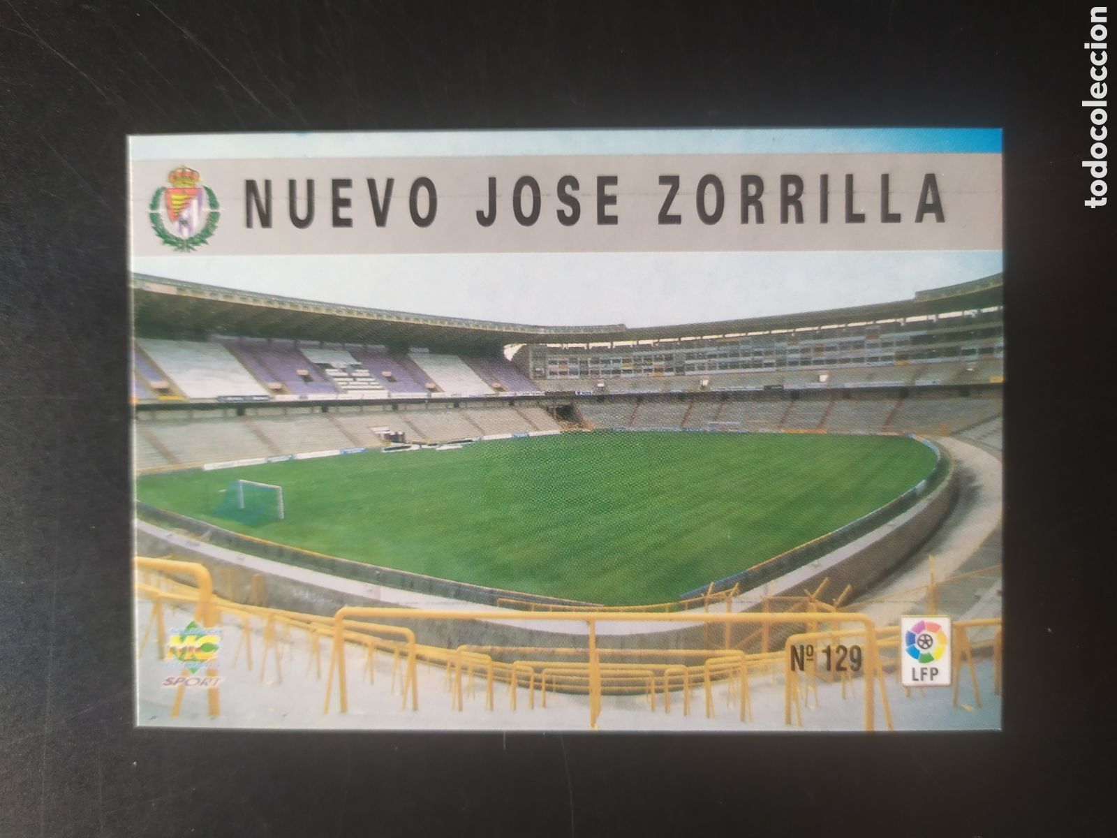 Cromos de f&uacute;tbol: Mundicromo fichas liga 1997 1998 97 98 Nuevo Jos&eacute; Zorrilla n&deg; 129 Valladolid