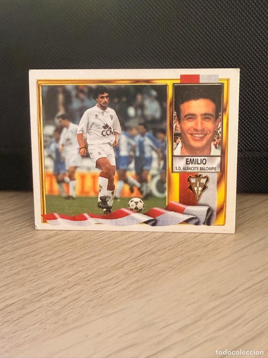 Cromos de f&uacute;tbol: LIGA 95 96 - Ediciones Este - Emilio - Albacete