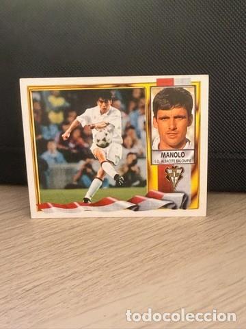 Cromos de f&uacute;tbol: LIGA 95 96 - Ediciones Este - Manolo - Albacete
