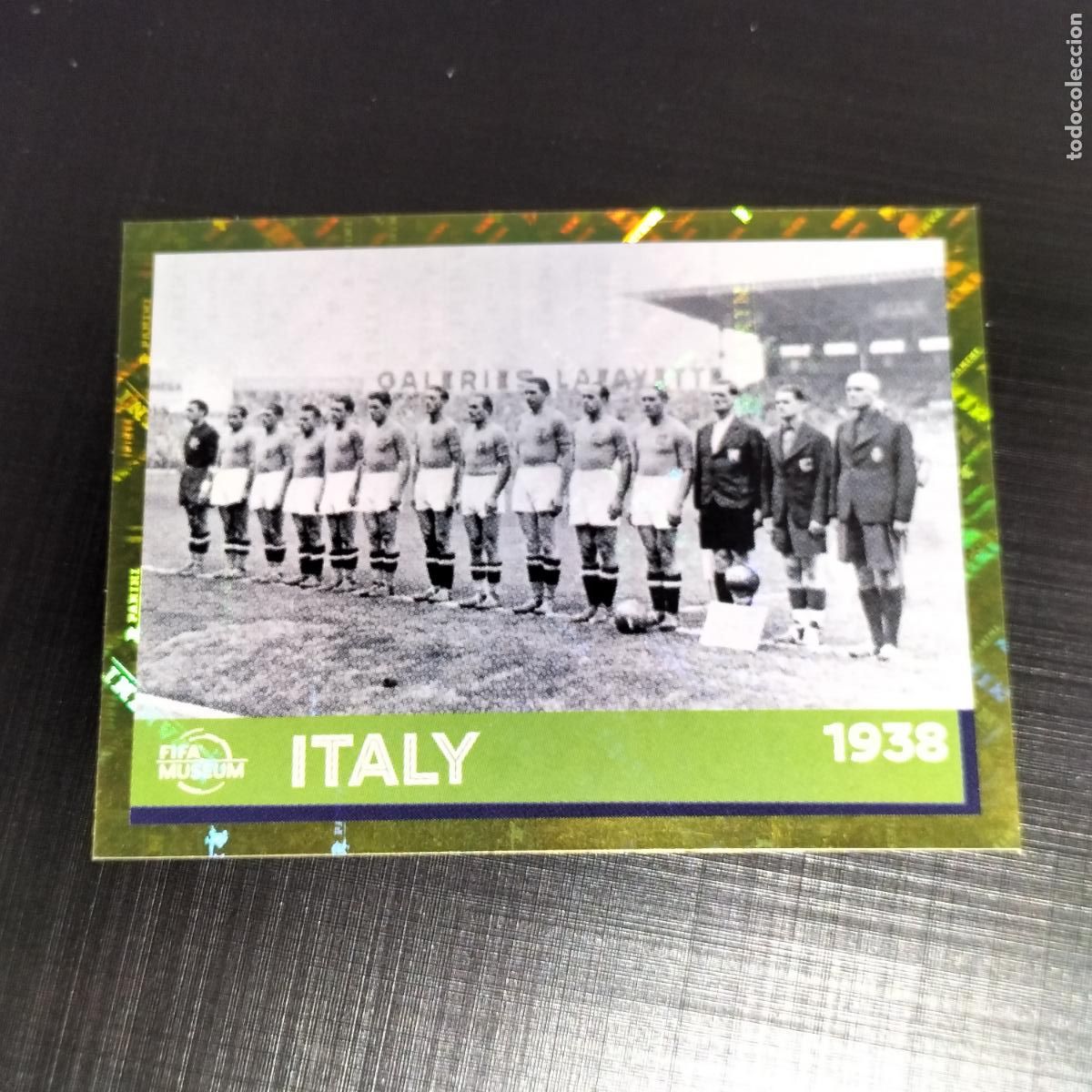 Cromos de f&uacute;tbol: FWC 20 SELECCION EQUIPO ITALIA CAMPEON 1938 CROMO STICKER MUNDIAL QTAR 22 2022 FIFA WORLD CUP PANINI