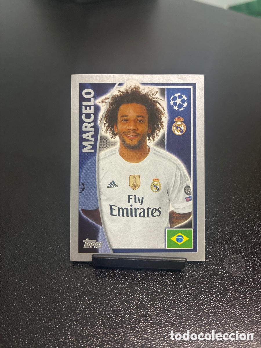 Cromos de f&uacute;tbol: Sticker Topps UEFA Champions League 2015/16 &ndash; Marcelo