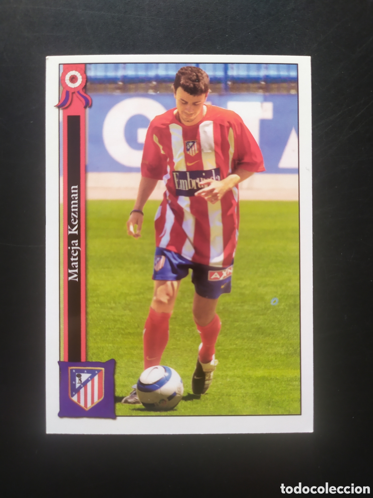 Cromos de f&uacute;tbol: Mundicromo fichas liga 2005 2006 05 06 Kezman n&deg; 291 Atl&eacute;tico Madrid