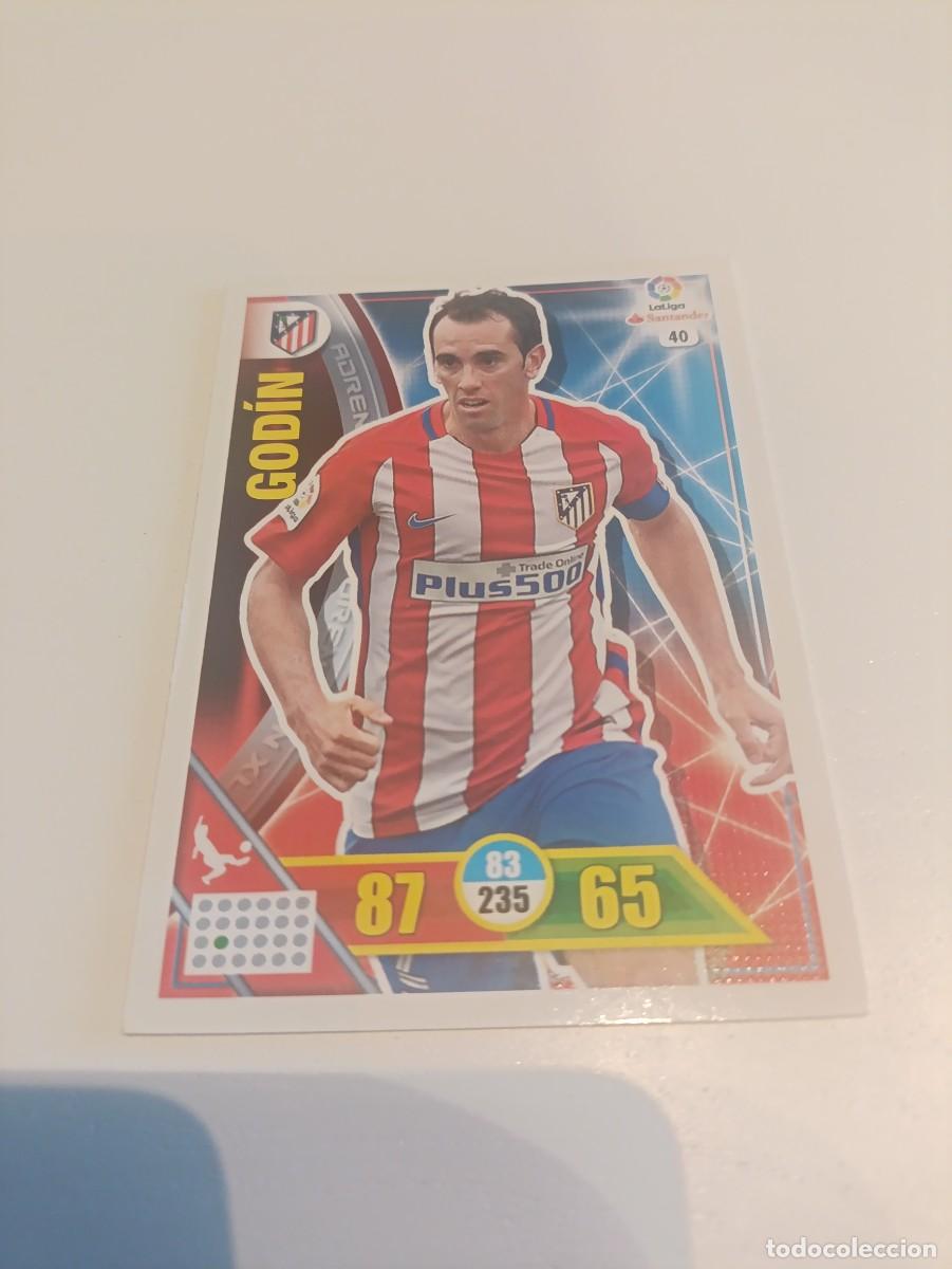 Figurine di Calcio: Adrenalyn 16/17 Godin Atl&eacute;tico de Madrid