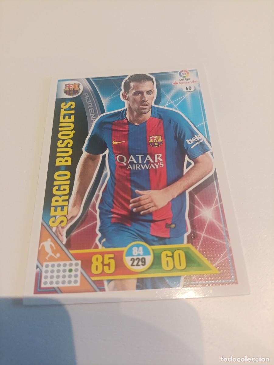 Figurine di Calcio: Adrenalyn 16/17 Busquets Barcelona