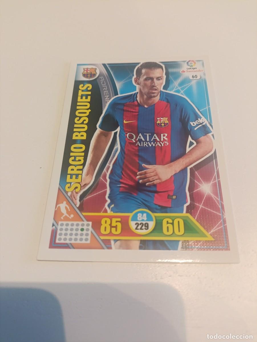 Figurine di Calcio: Adrenalyn 16/17 Busquets Barcelona