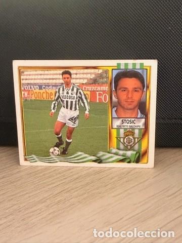 Cromos de f&uacute;tbol: LIGA 95 96 - Ediciones Este - Stosic - Betis