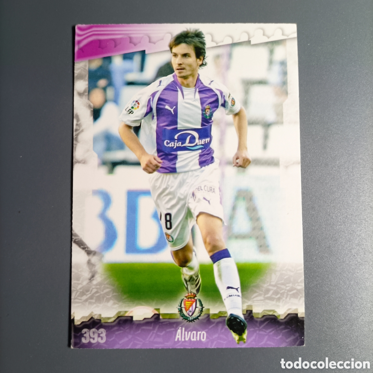 Cromos de f&uacute;tbol: MUNDICROMO FICHAS LIGA 2008 2009 / 08 09 - (VALLADOLID) №393 &Aacute;LVARO