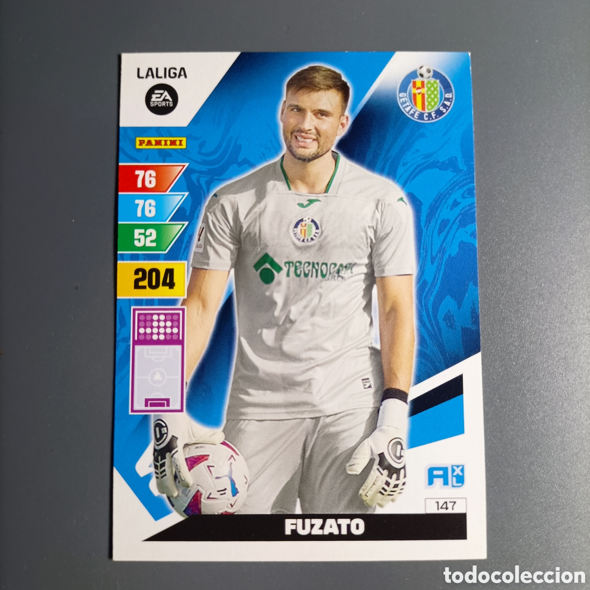 Cromos de f&uacute;tbol: ADRENALYN. LIGA 2023-2024 (GETAFE) №147 FUZATO