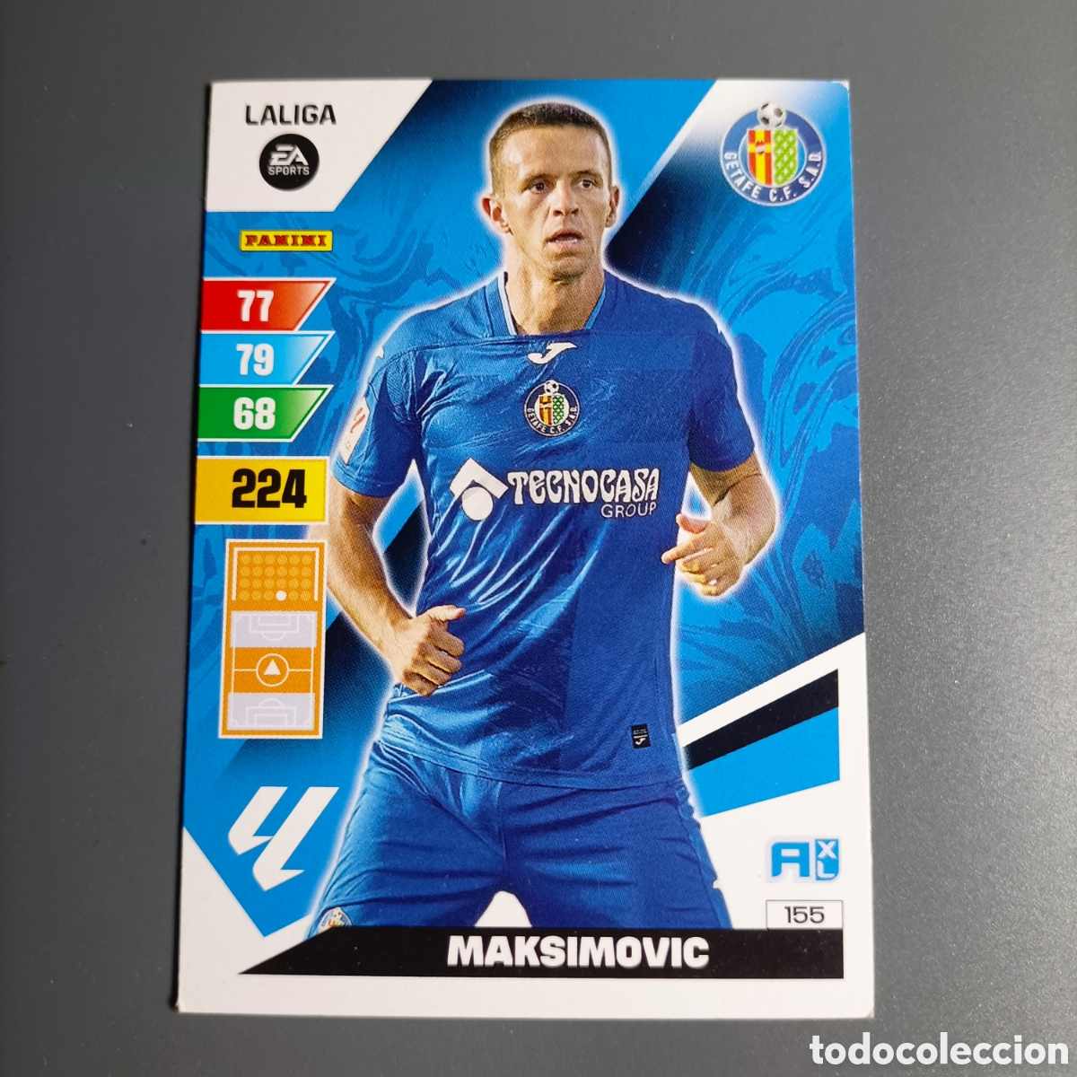 Cromos de f&uacute;tbol: ADRENALYN. LIGA 2023-2024 (GETAFE) №155 MAKSIMOVIC