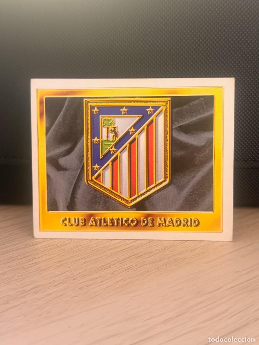 Cromos de f&uacute;tbol: LIGA 95 96 - Ediciones Este - Atl&eacute;tico de Madrid Escudo