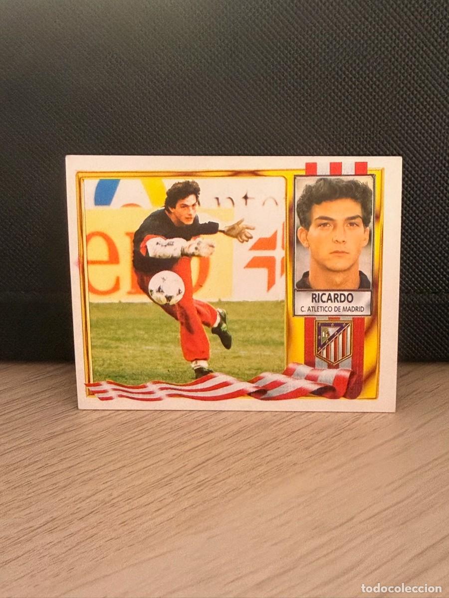 Cartes &agrave; collectionner de Football: LIGA 95 96 - Ediciones Este - Ricardo - Atl&eacute;tico de Madrid