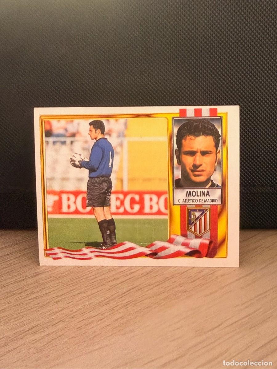 Cartes &agrave; collectionner de Football: LIGA 95 96 - Ediciones Este - Molina - Atl&eacute;tico de Madrid