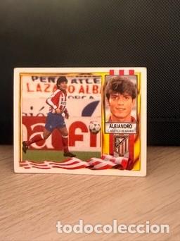 Fu&szlig;ball-Sticker: LIGA 95 96 - Ediciones Este - Alejandro (BAJA) - Atl&eacute;tico de Madrid