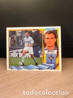 Cartes &agrave; collectionner de Football: LIGA 95 96 - Ediciones Este - Berges - Celta de Vigo