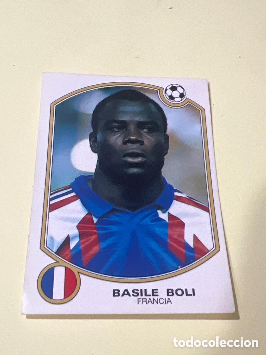 Figurine di Calcio: C6544. 187 BASILE BOLI FRANCIA FUTBOL 92 93 LIGA PANINI NUNCA PEGADO SIN DESPEGAR