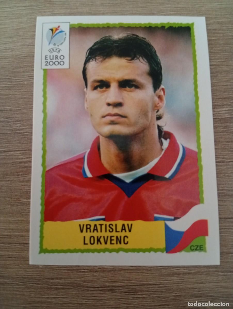 Football Stickers: VRATISLAV LOKVENC 314 REPUBLICA CHECA EURO EUROCOPA 2000 00 PANINI NUNCA PEGADO SIN PEGAR
