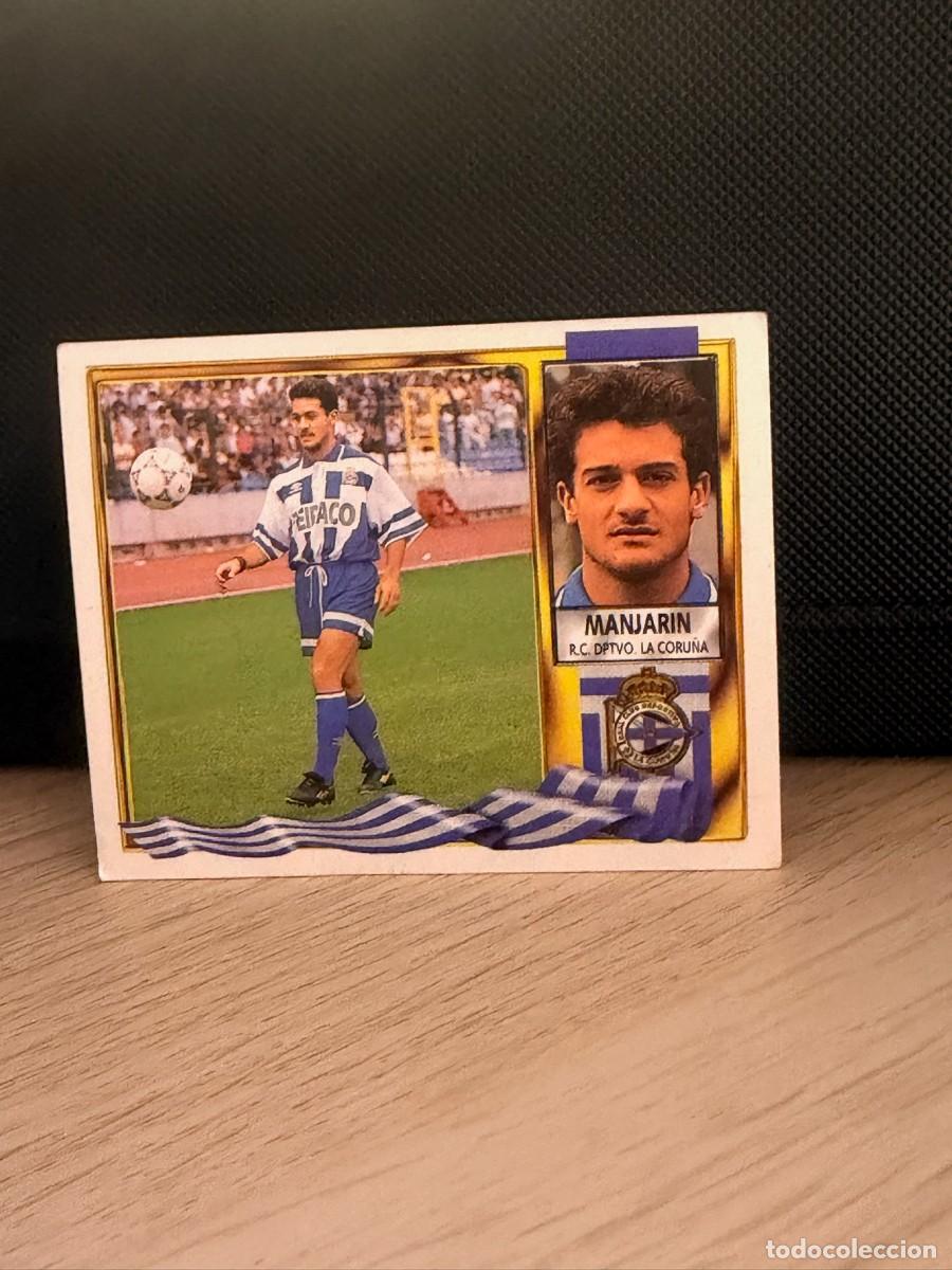Football Stickers: LIGA 95 96 - Ediciones Este - Manjarin - Deportivo de la Coru&ntilde;a