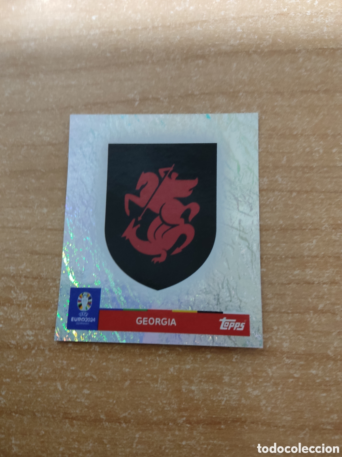 Football Stickers: 1 ESCUDO GEORGIA EURO 2024 TOPPS
